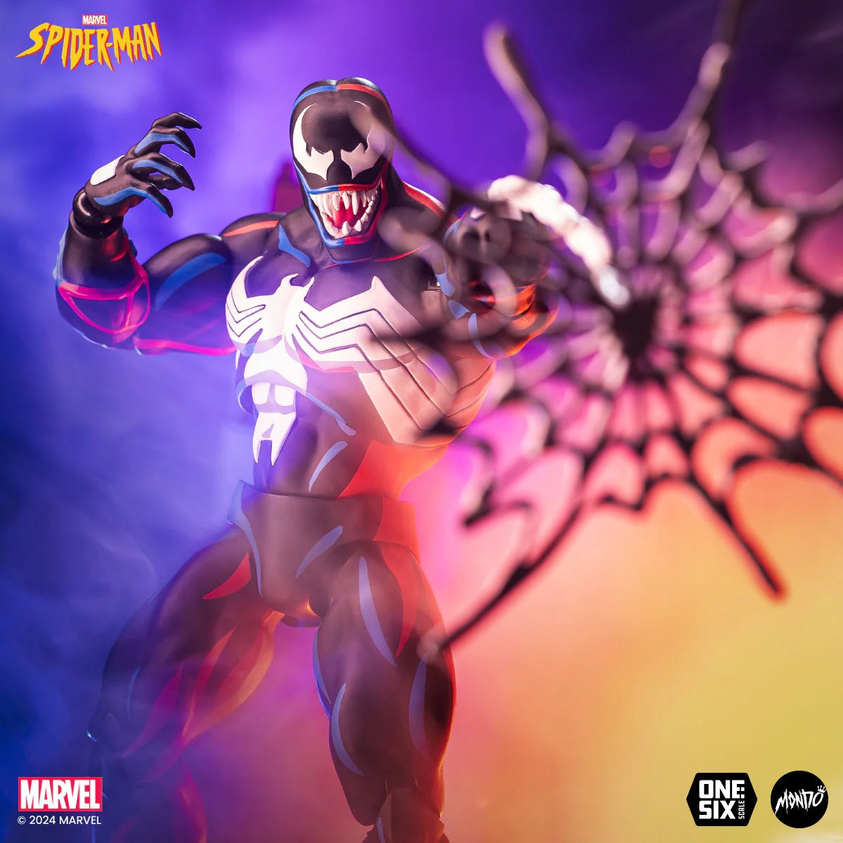 Spider-Man: The Animated Series Venom 1:6 Scale Action Figure