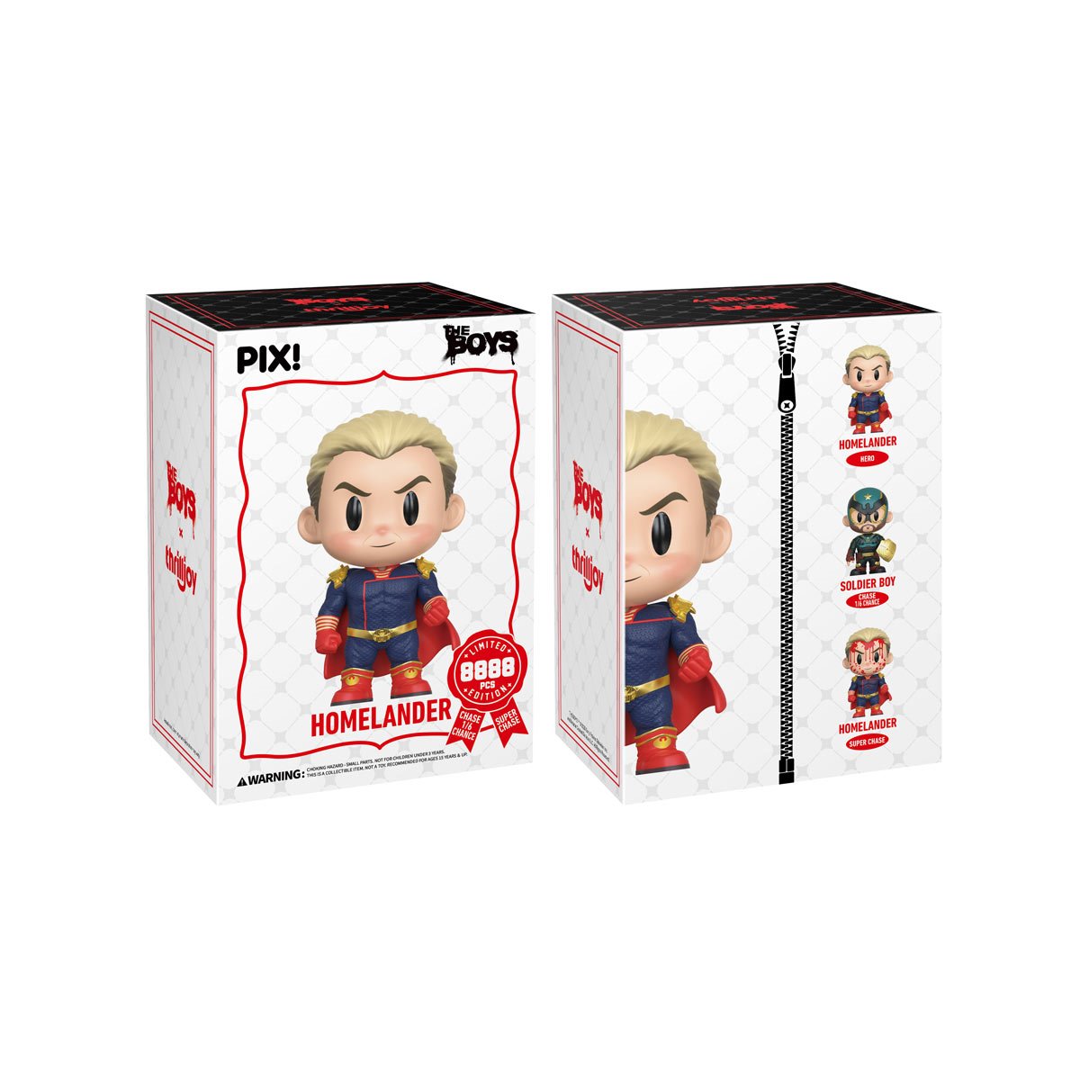 The Boys Homelander Pix! Vinyl Figure