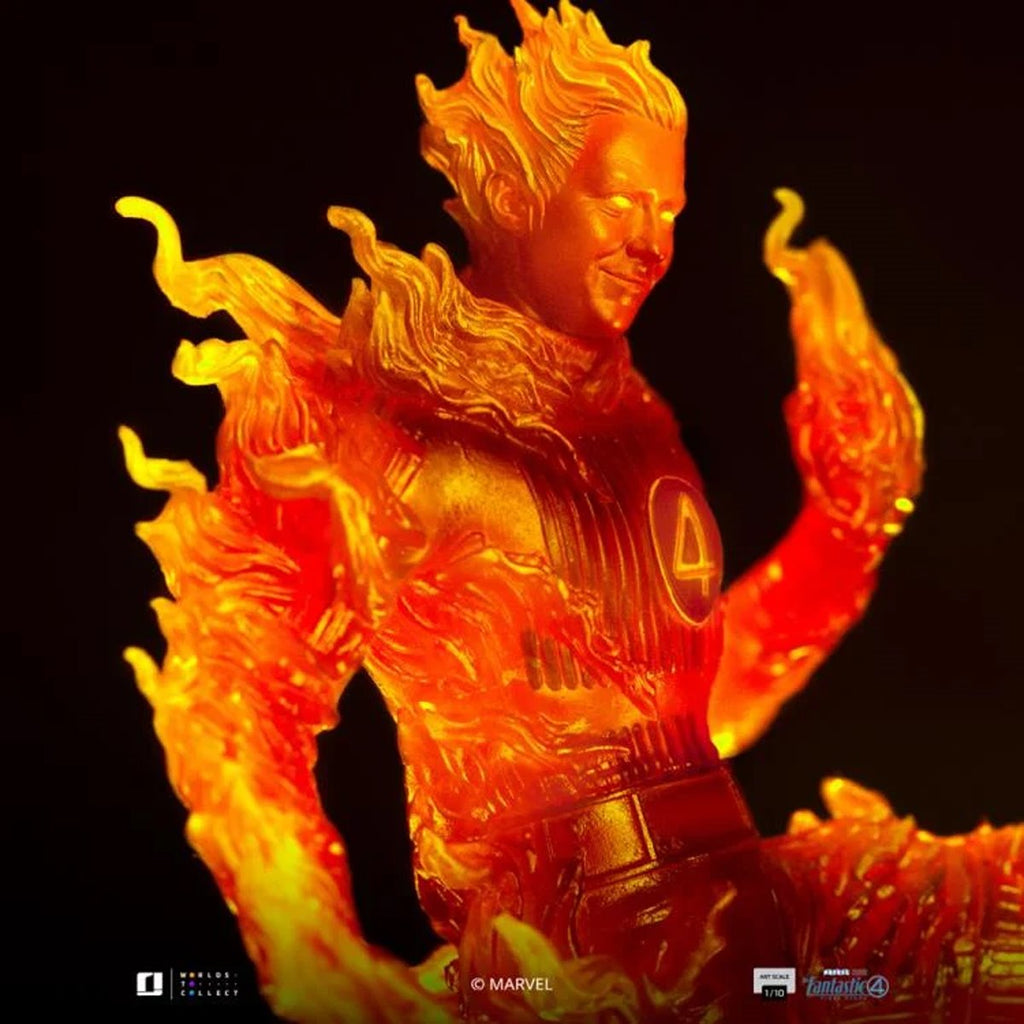 The Fantastic Four: First Steps The Human Torch 1:10 Art Scale Limited Edition Statue