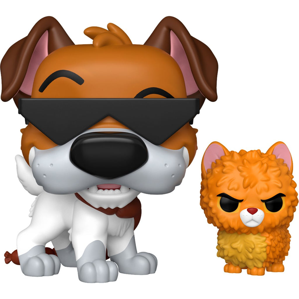 Oliver and Company Dodger with Oliver Funko Pop! Vinyl Figure and Buddy #1705