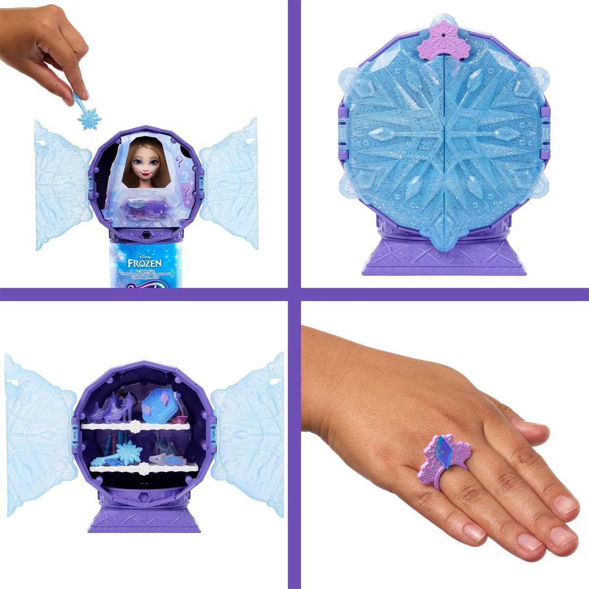 Disney Frozen Jewel Reveal Ice Elsa Skating Fashion Doll