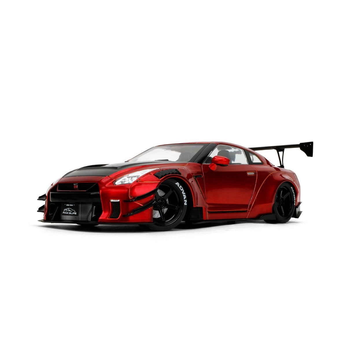 Pink Slips Wave 5 Nissan GT-R R35 with Liberty Walk Body Kit 2.0 1:18 Scale Die-Cast Metal Vehicle