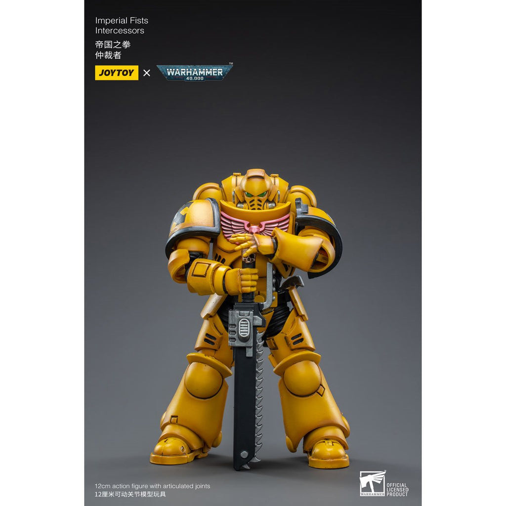 Joy Toy Warhammer 40,000 Imperial Fists Intercessors 1:18 Scale Action Figure