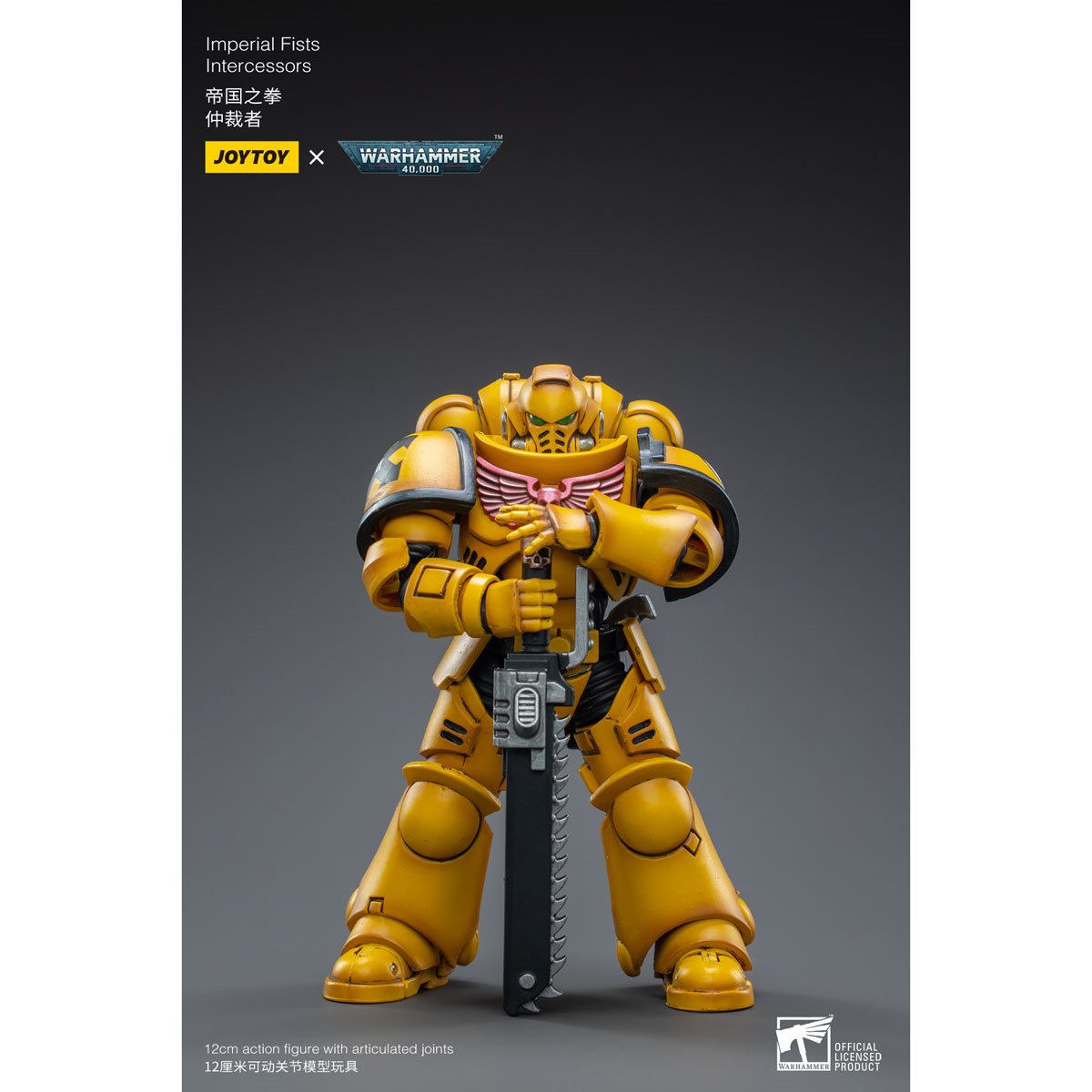 Joy Toy Warhammer 40,000 Imperial Fists Intercessors 1:18 Scale Action Figure