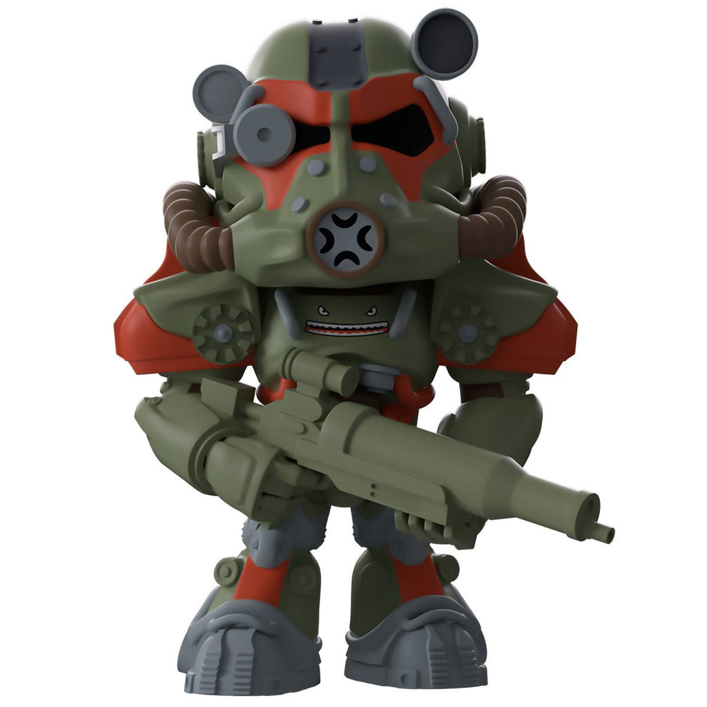 Fallout Collection T-60 Power Armor Green Bomber Variant Vinyl Figure #7 - Entertainment Earth Exclusive