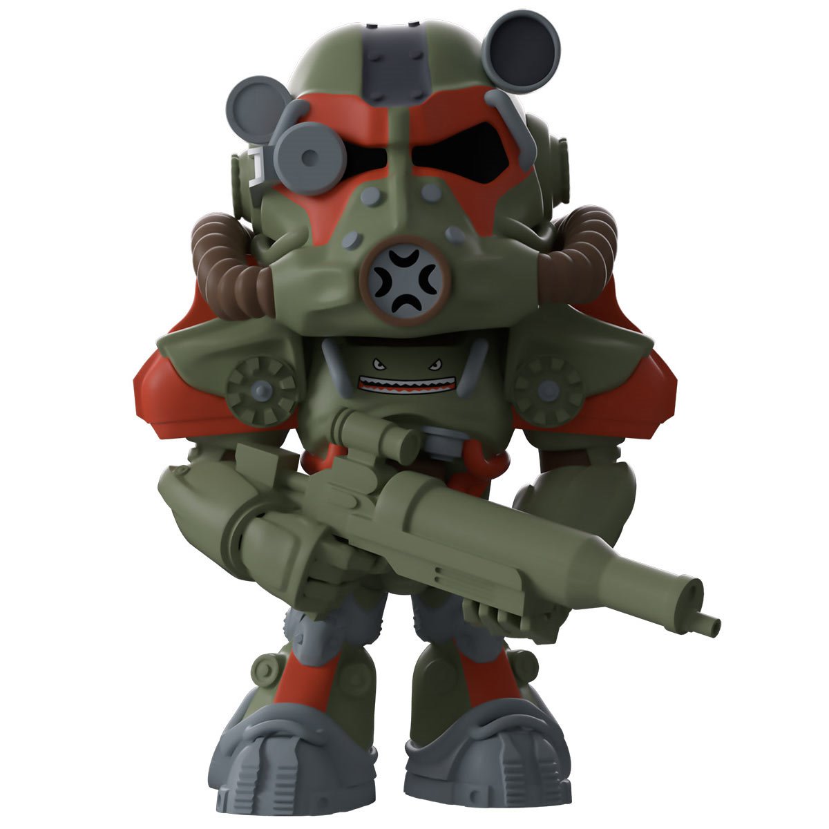 Fallout Collection T-60 Power Armor Green Bomber Variant Vinyl Figure #7 - Entertainment Earth Exclusive