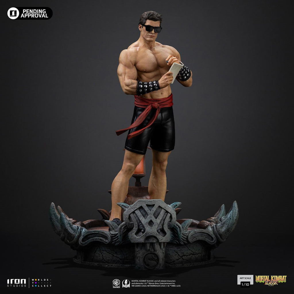 Mortal Kombat Klassic Johnny Cage 1:10 Art Scale Limited Edition Statue