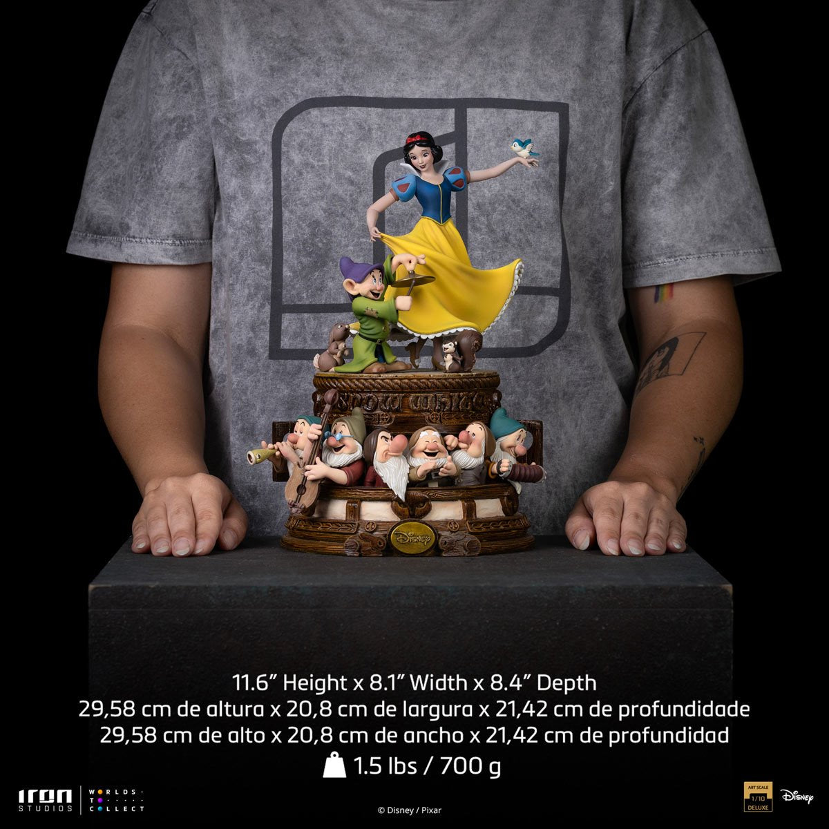 Snow White and the Seven Dwarfs Disney Classic Snow White 1:10 Deluxe Art Scale Limited Edition Statue