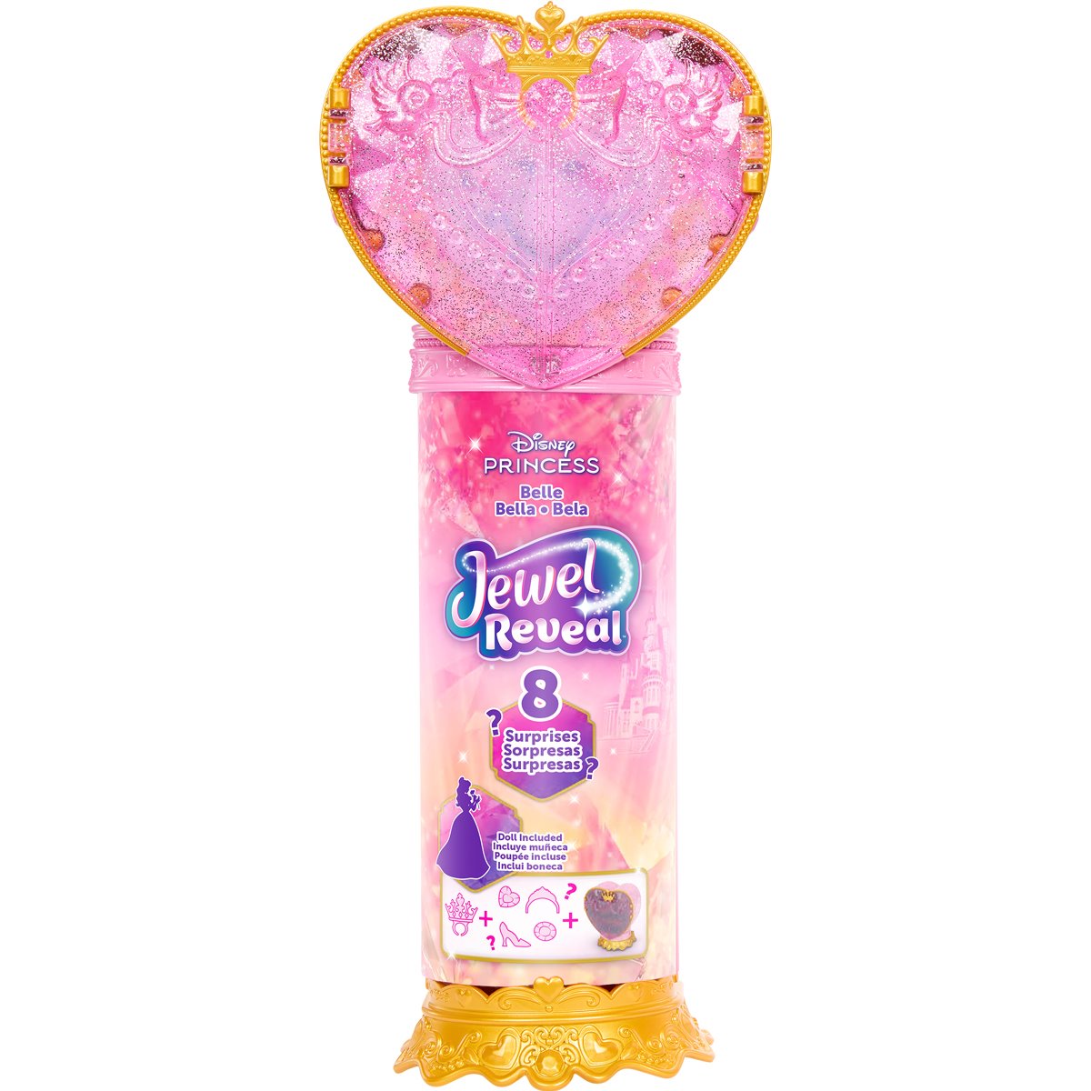 Disney Princess Jewel Reveal Belle Doll