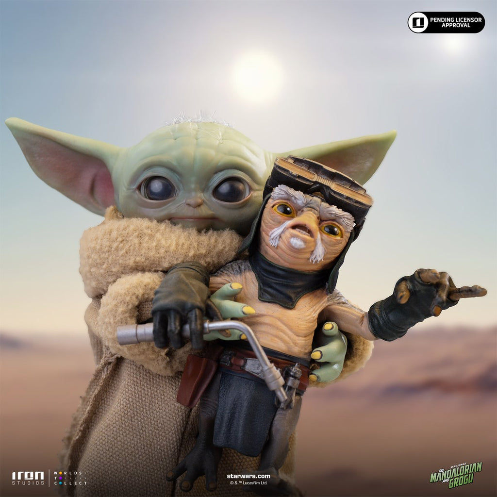 The Mandalorian and Grogu Movie Grogu No Squeezy Limited Edition 1:4 Scale Statue