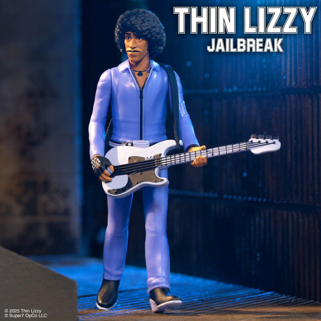 Thin Lizzy Phil Lynott Jailbreak 3 3/4-Inch ReAction Figure
