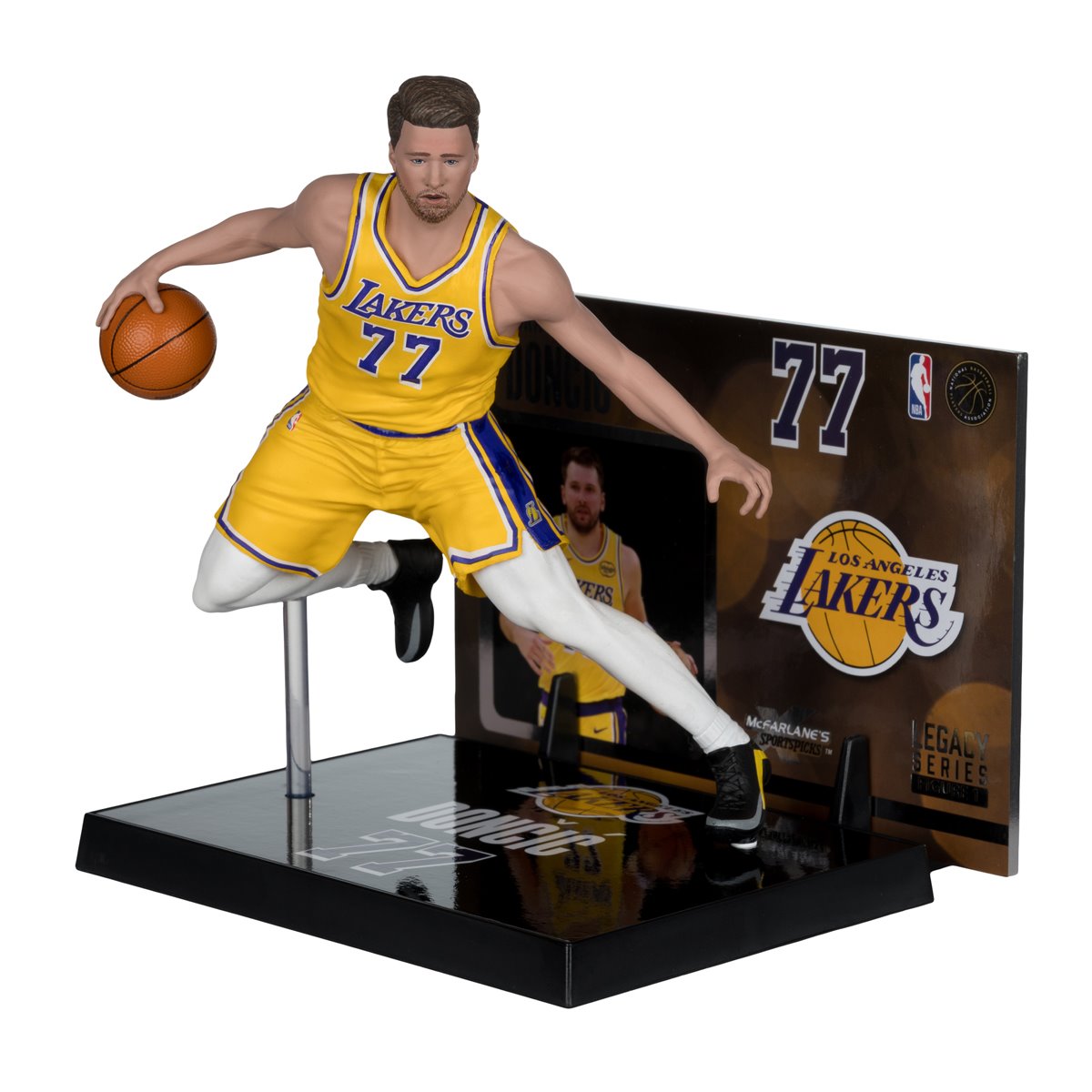 NBA McFarlane's SportsPicks Los Angeles Lakers Luka Doncic 7-Inch Posed Figure