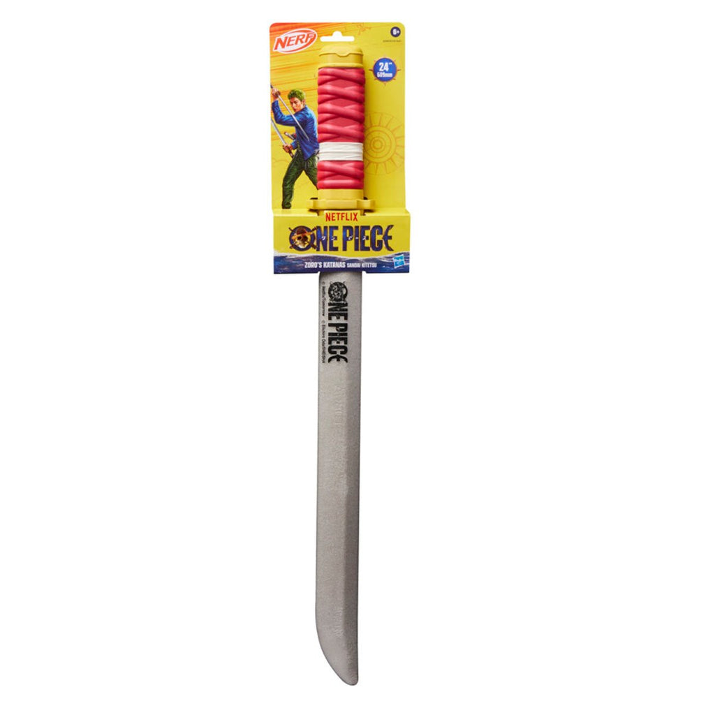 Nerf Netflix One Piece Zoro's Katana (Sandai Kitetsu) Sword with Foam Blade