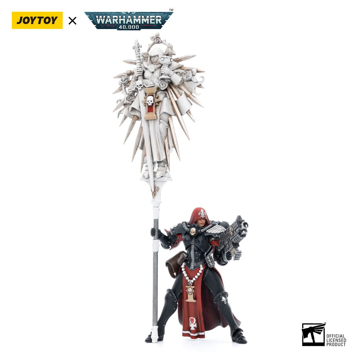 Joy Toy Warhammer 40,000 Adepta Sororitas lmagifier Sister Saelon 1:18 Scale Action Figure