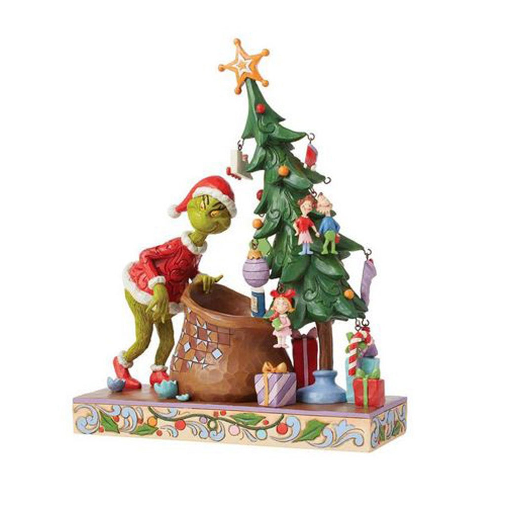 Dr. Seuss Grinch 12 Days Countdown Calendar By Jim Shore Deluxe Statue