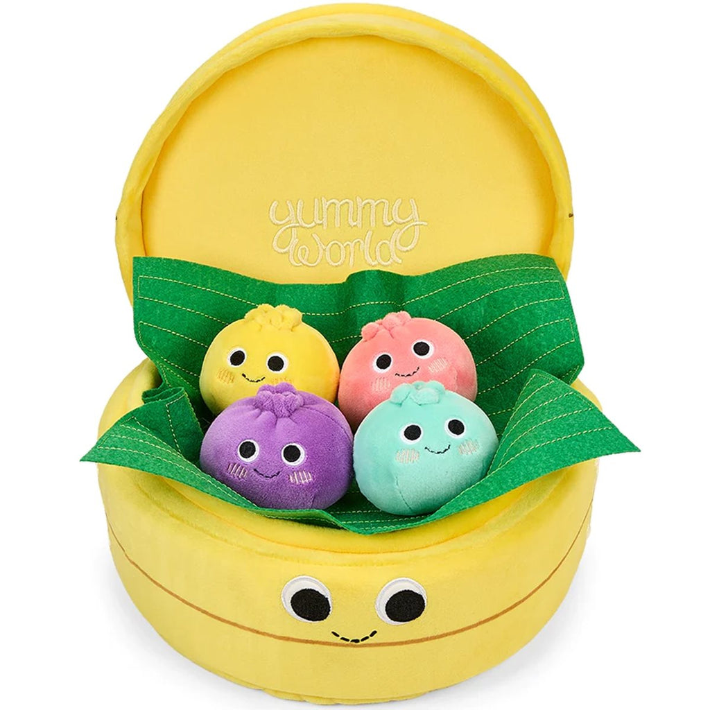 Yummy World Bao Basket Interactive Plush