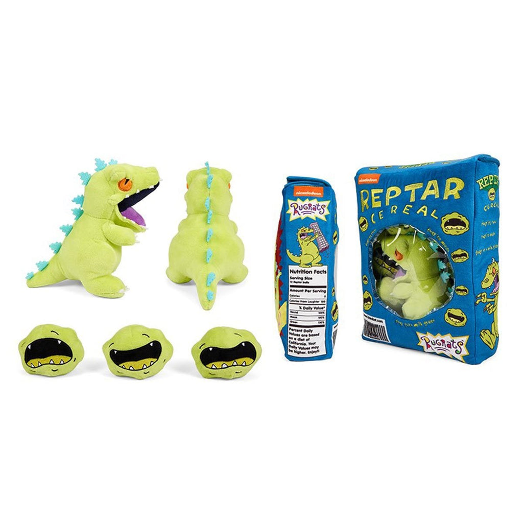Rugrats Reptar Cereal Box 10-Inch Interactive Plush