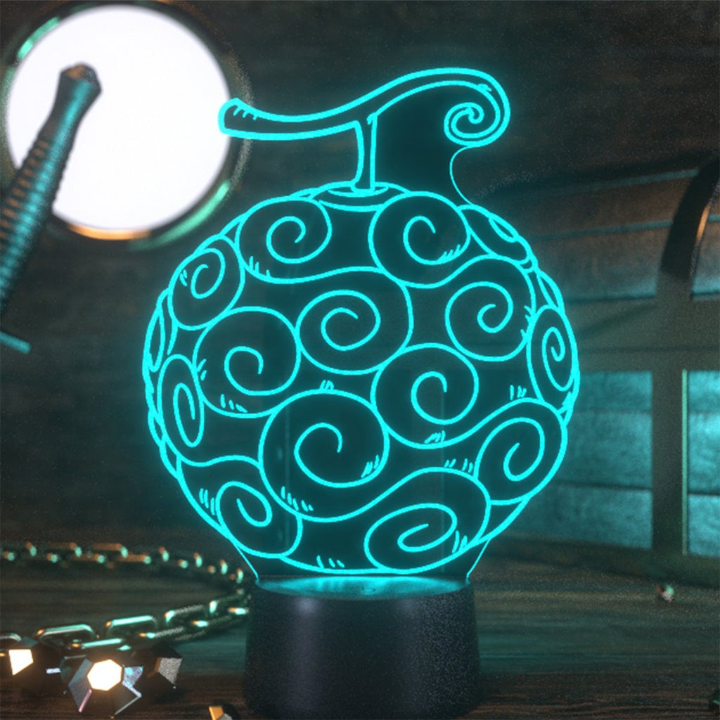 One Piece Gum Gum Fruit Otaku Lamp