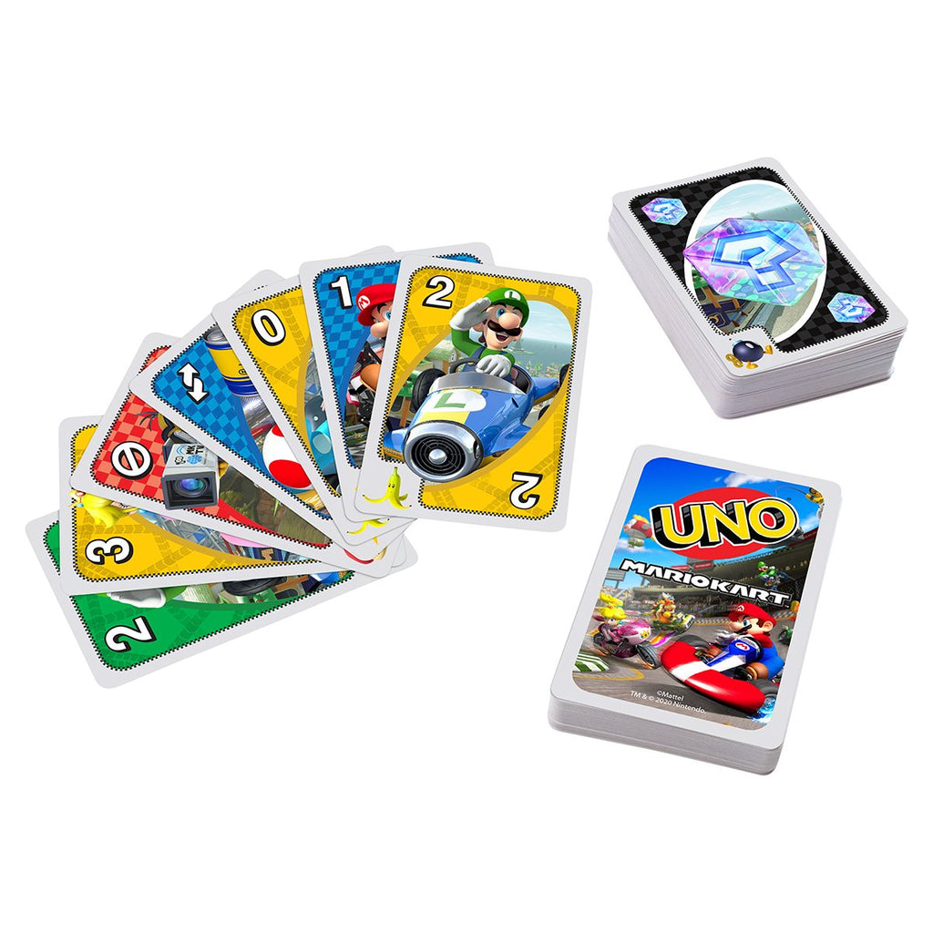 Mario Kart UNO Card Game