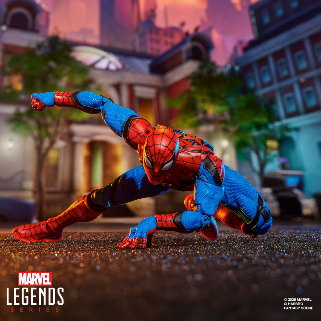 Marvel Legends Series Marvel Rivals Spider-Man and Luna Snow 6-Inch Action Figures