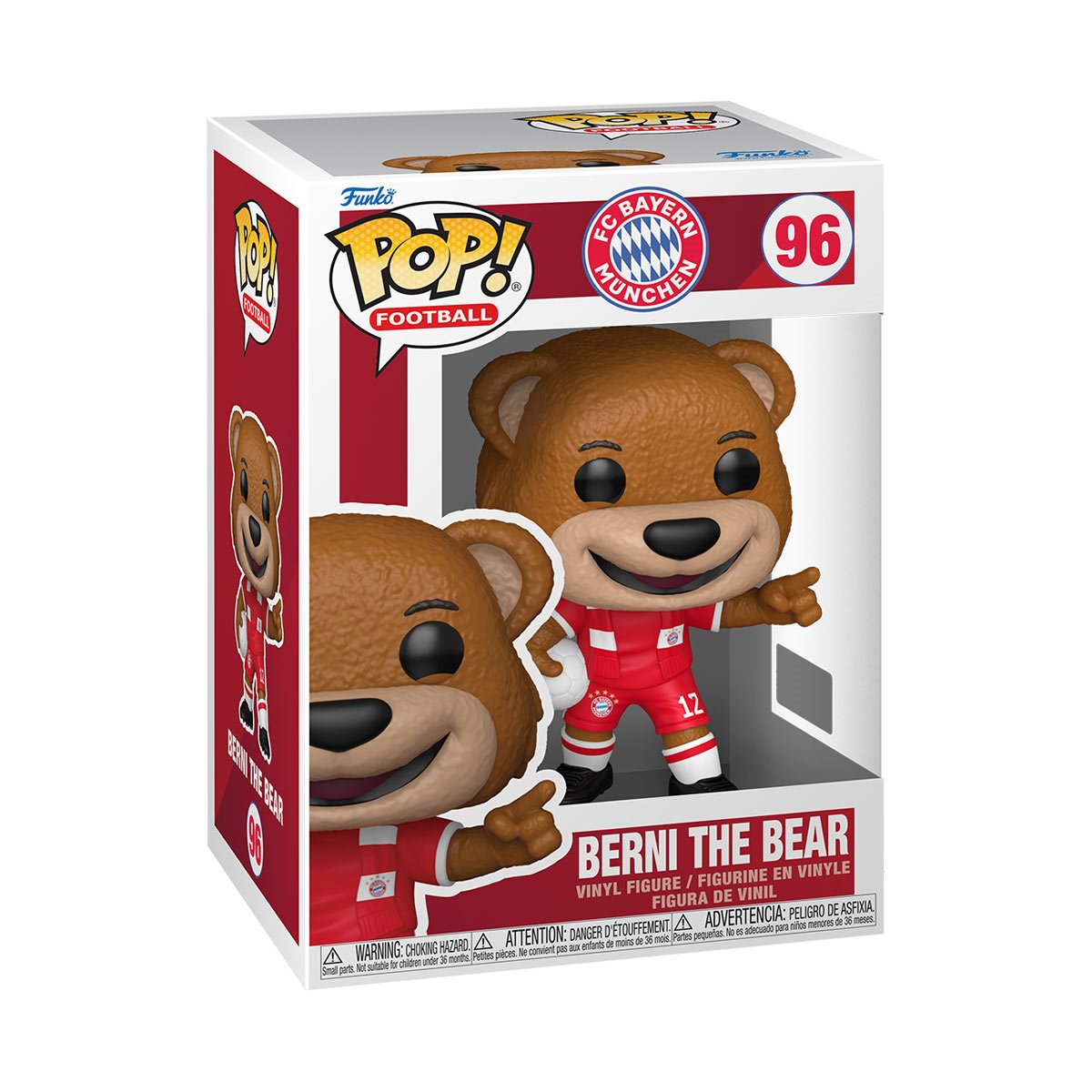 Football Bayern Munich FC 2026 Berni The Bear Funko Pop! Vinyl Figure #96