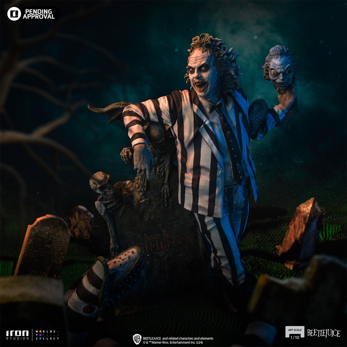 Beetlejuice 1:10 Art Scale Limited Edition Statue
