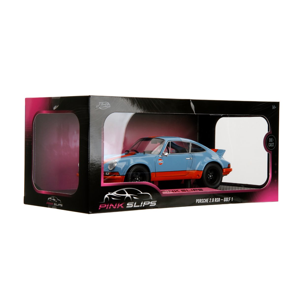 Pink Slips Wave 4 Porsche 2.8 RSR Gulf 1 1:18 Scale Die-Cast Metal Vehicle