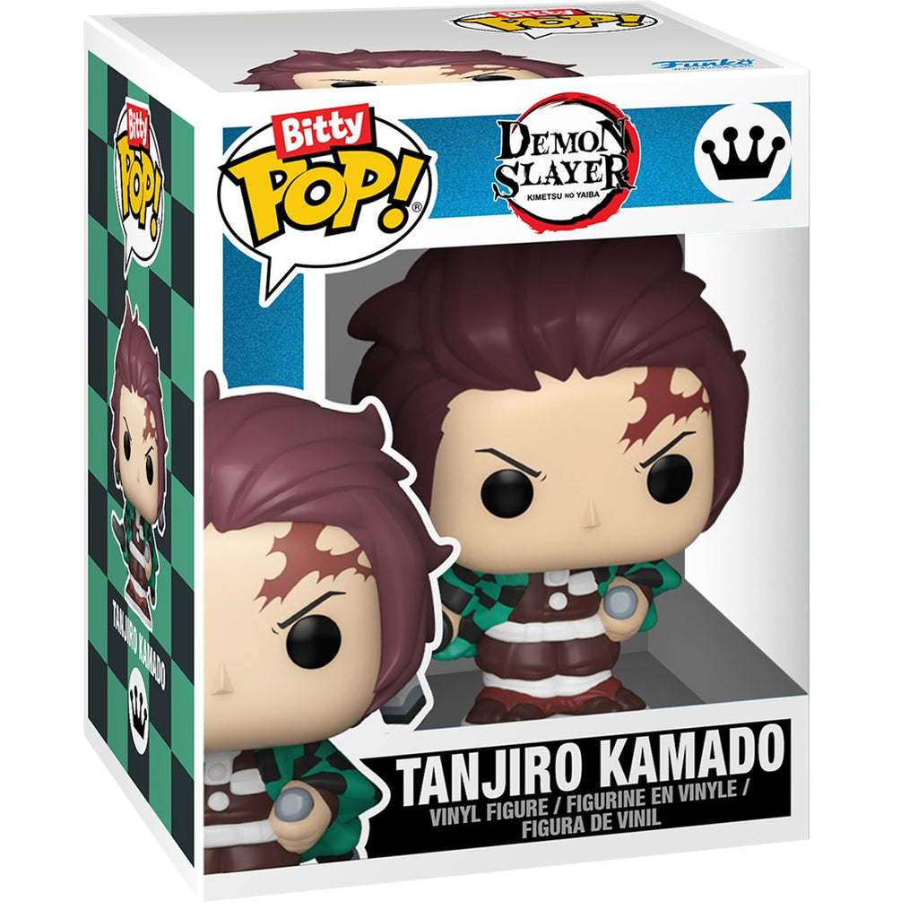 Demon Slayer Tanjiro Kamado and Nezuko Kamado Funko Bitty Pop! Mini-Figure 2-Pack