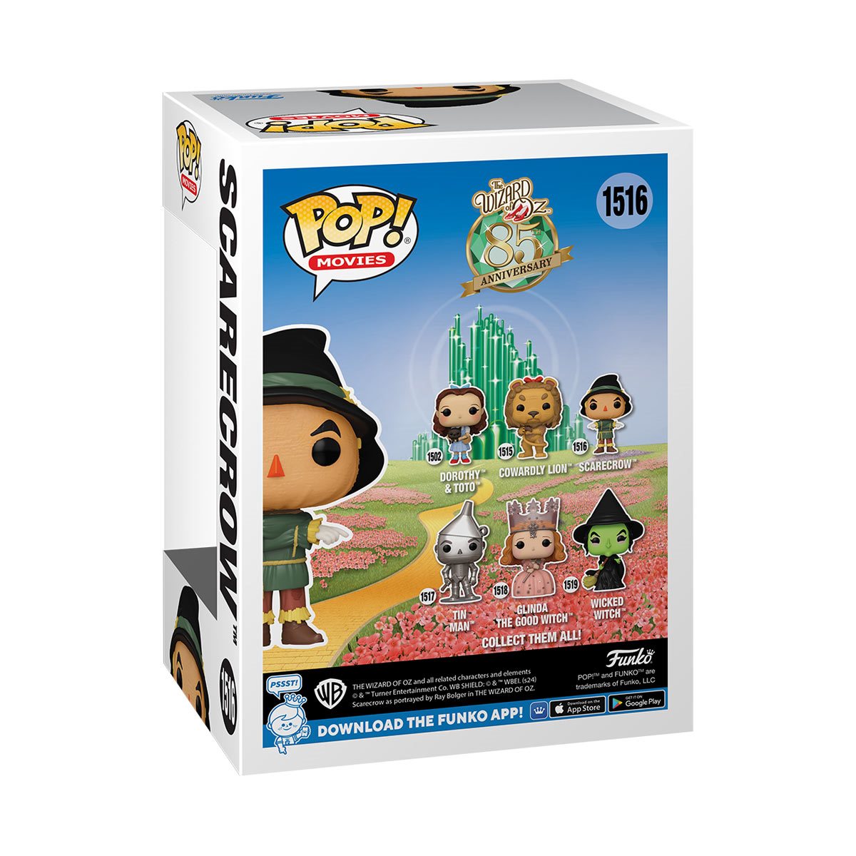 The Wizard of Oz Scarecrow Funko Pop! Vinyl Figure #1516