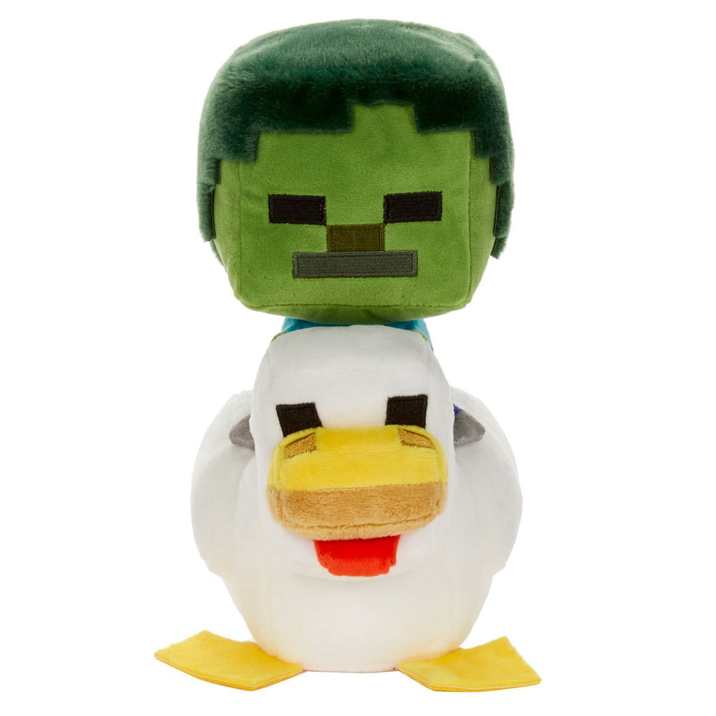 A Minecraft Movie Chicken Jockey 8-Inch Plush