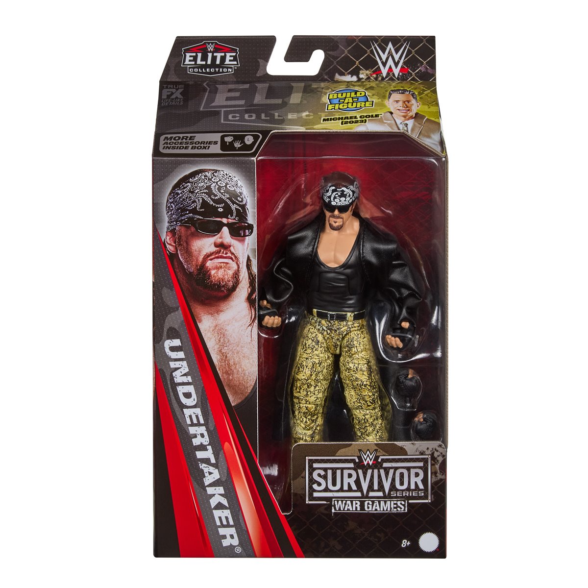 WWE Survivor Series Elite Action Figure Case of 5