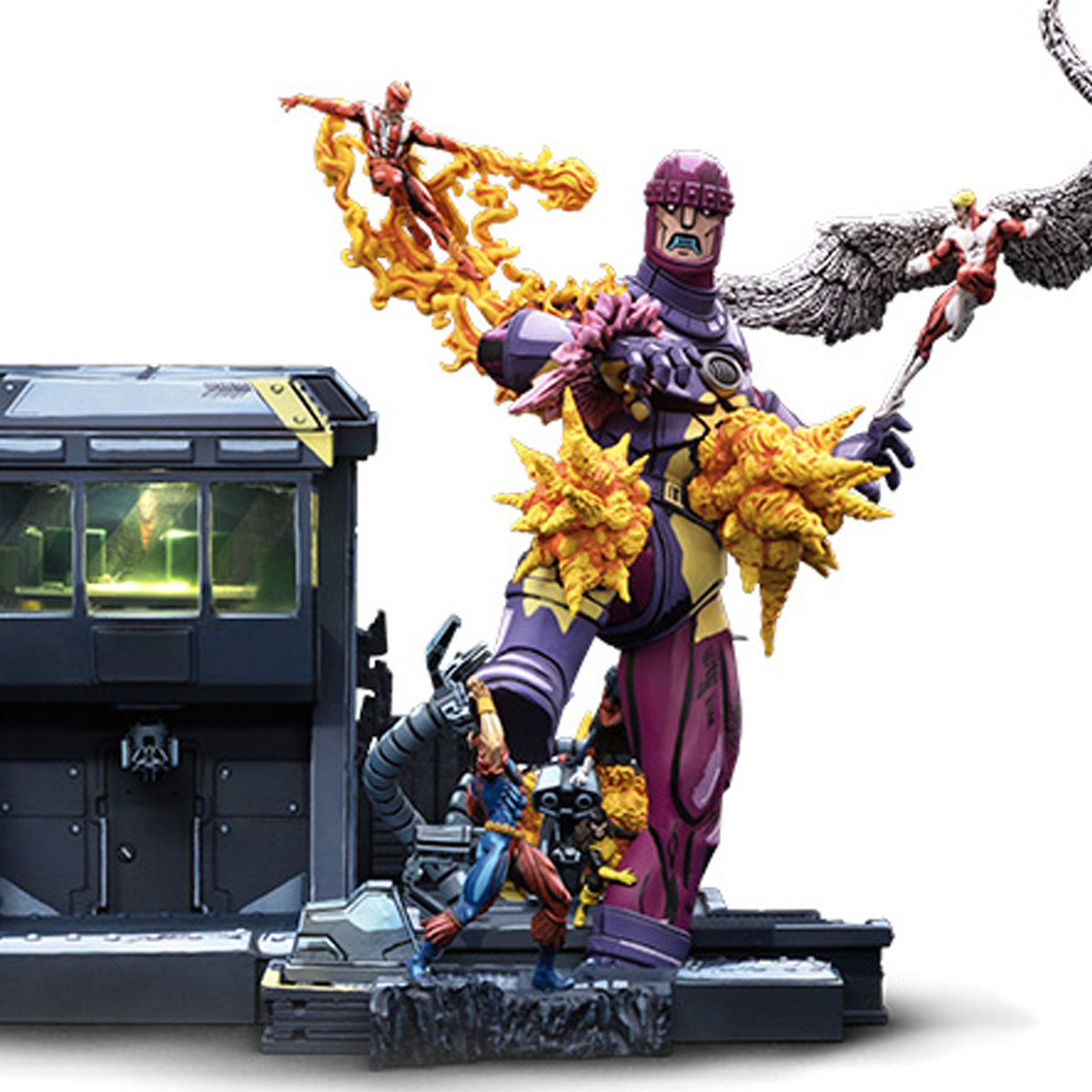 X-Men Danger Room Comic Color Variant 1:20 Demi Art Scale Limited Edition Diorama B Statue
