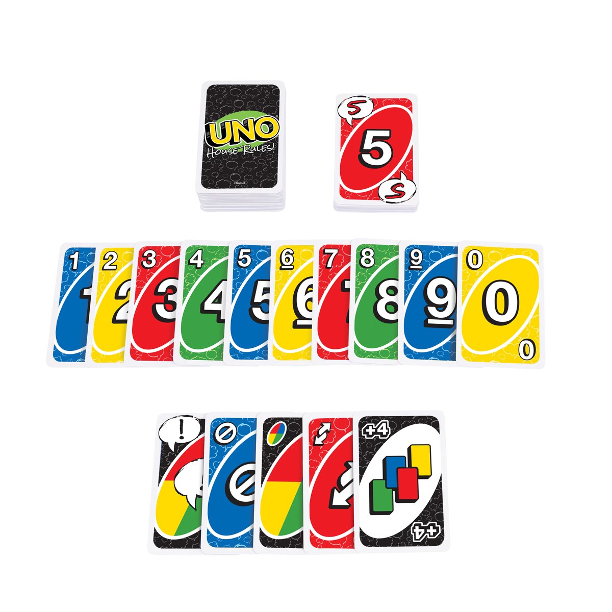 UNO House Rules Card Game