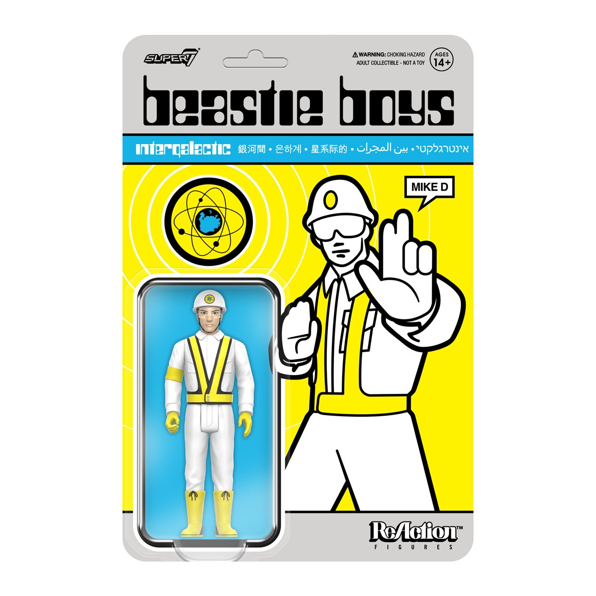 Beastie Boys Mike D (Intergalactic Crossing Guard) 3 3/4-Inch ReAction Figure