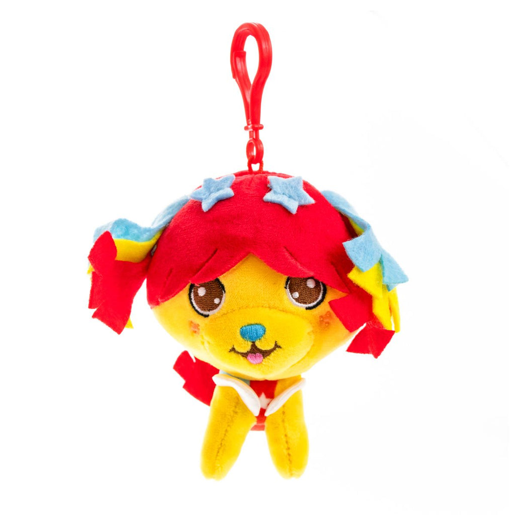 Rainbow Brite Plush Backpack Clip Case of 12