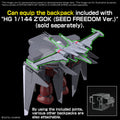 Mobile Suit Gundam Seed Freedom Option Parts Set Gunpla 15 Cavalier Aifrid 1:144 Scale Model Kit