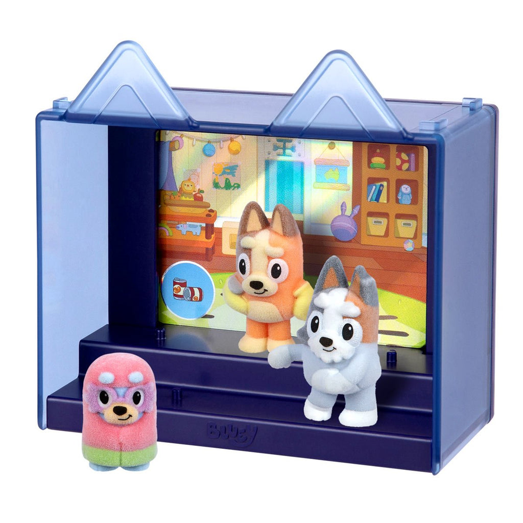 Bluey Fuzzies Series 14 Episode Mini-Figure Display Pack Case of 12