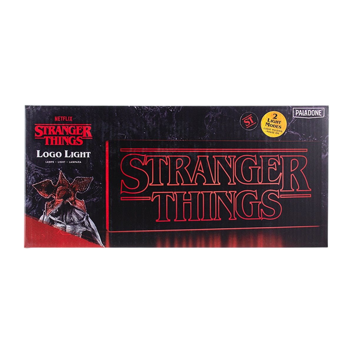 Stranger Things Shaped Logo Light