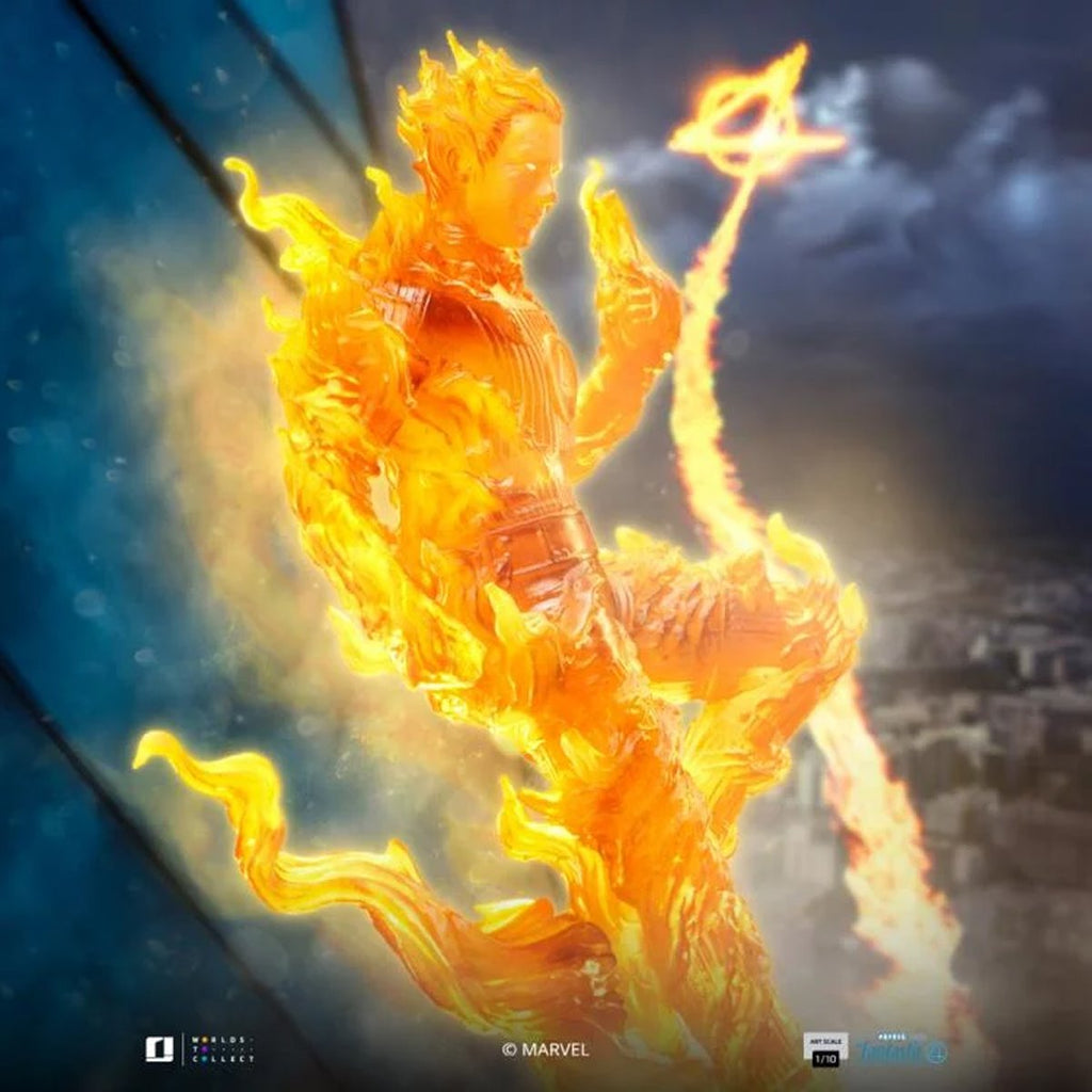 The Fantastic Four: First Steps The Human Torch 1:10 Art Scale Limited Edition Statue