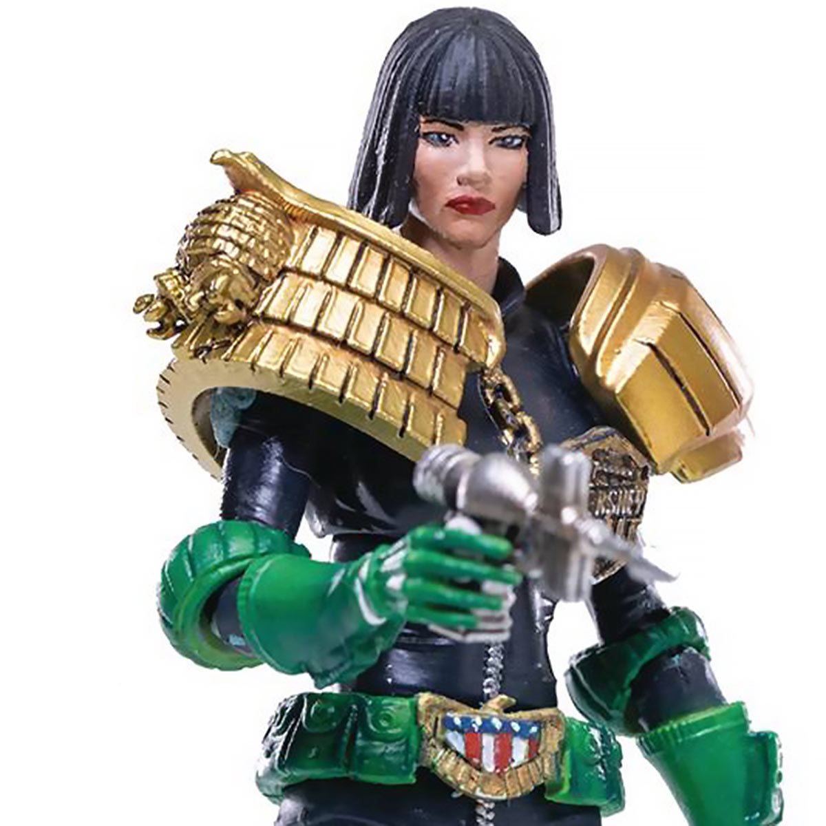 Judge Dredd Judge Hershey Exquisite Mini Series 1:18 Scale Action Figure