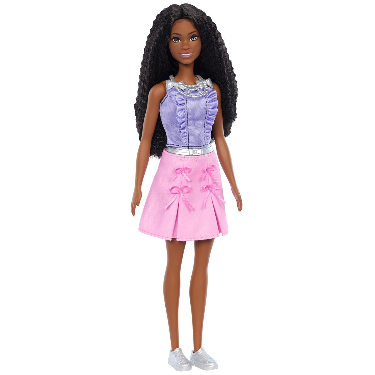 Barbie Easy to Dress Doll & Accessories with Black Hair