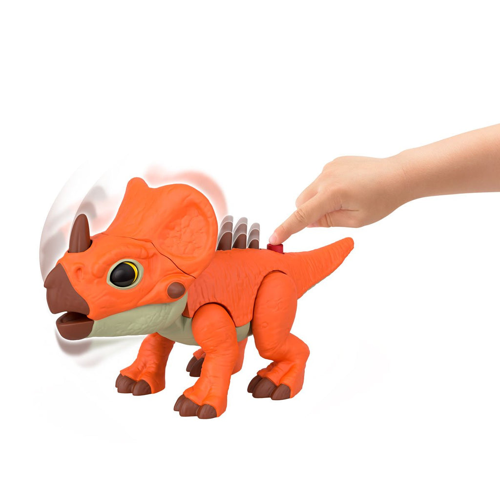 Jurassic World Imaginext Orange Dino Aqualops Action Figure