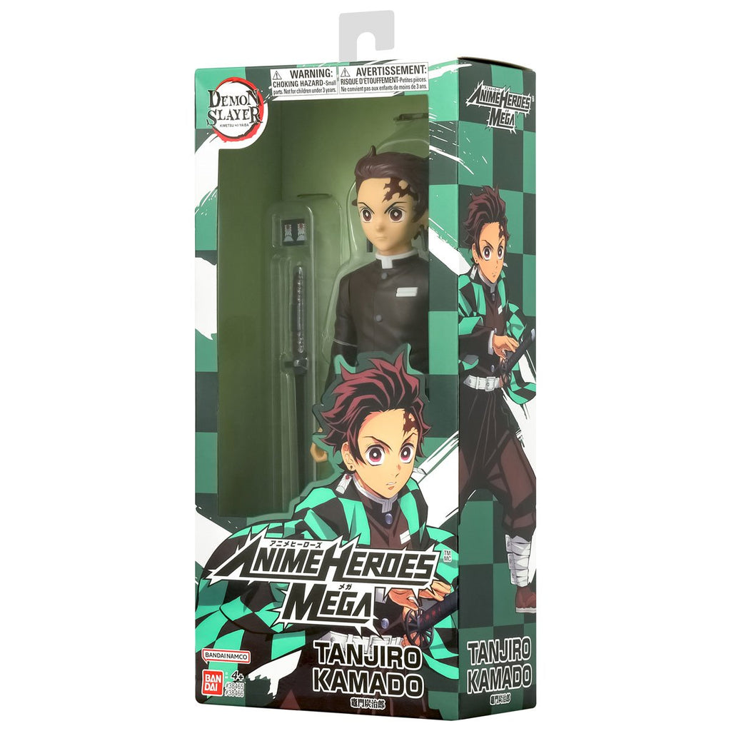 Demon Slayer: Kimetsu no Yaiba Anime Heroes MEGA Tanjiro Kamado 12-Inch Action Figure