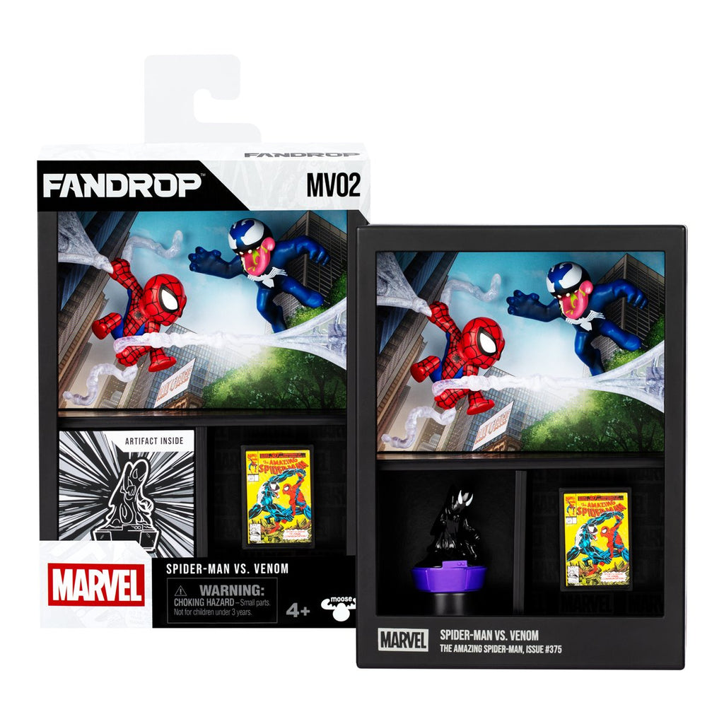 Marvel Spider-Man Vs Venom Fandrop Figure Diorama