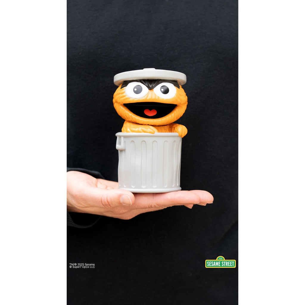 Sesame Street Oscar the Grouch (Orange) FUN! FUN! Vinyl Figure