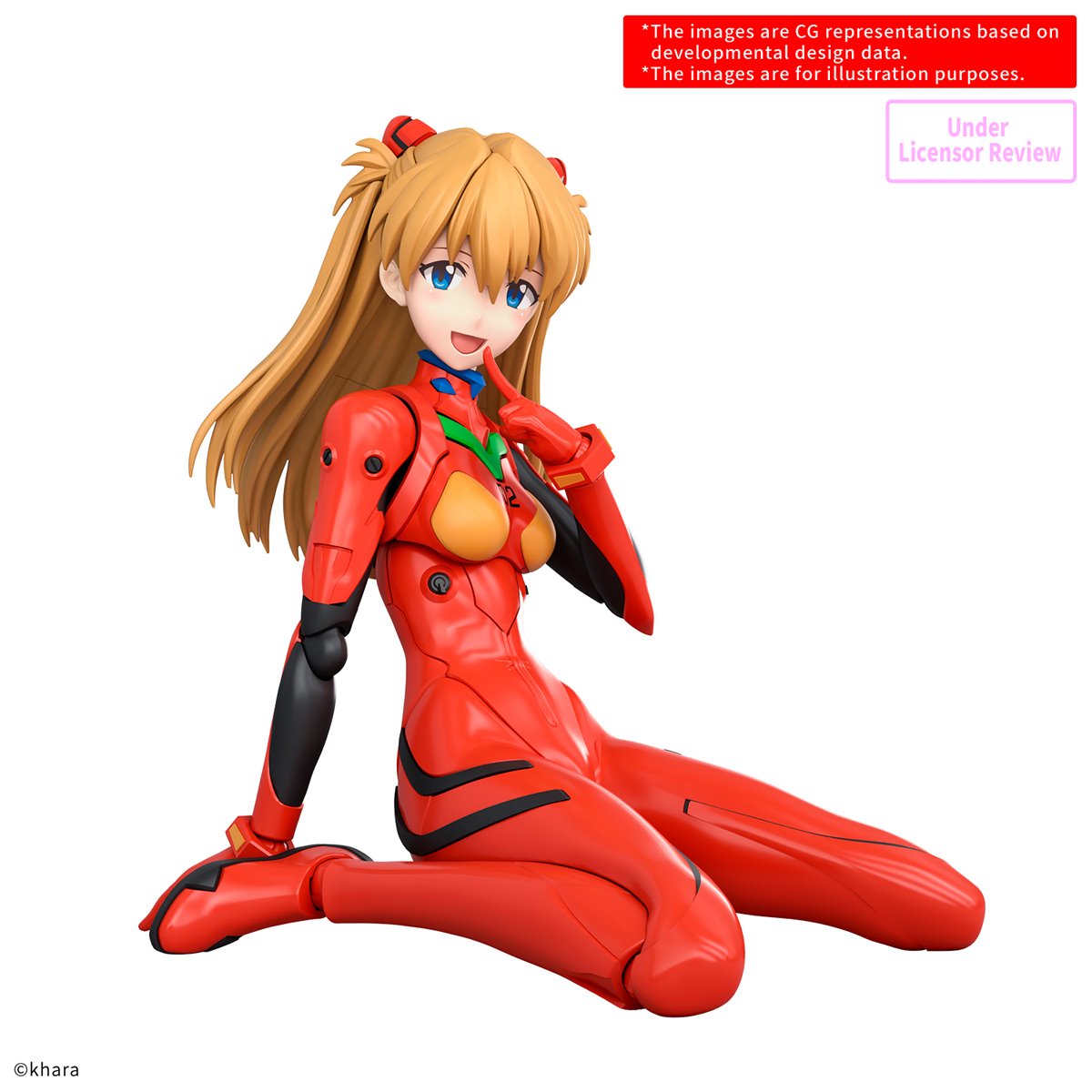30 Minutes Preference Evangelion: New Theatrical Edition Asuka Shikinami Langley Plug Suit Version Model Kit