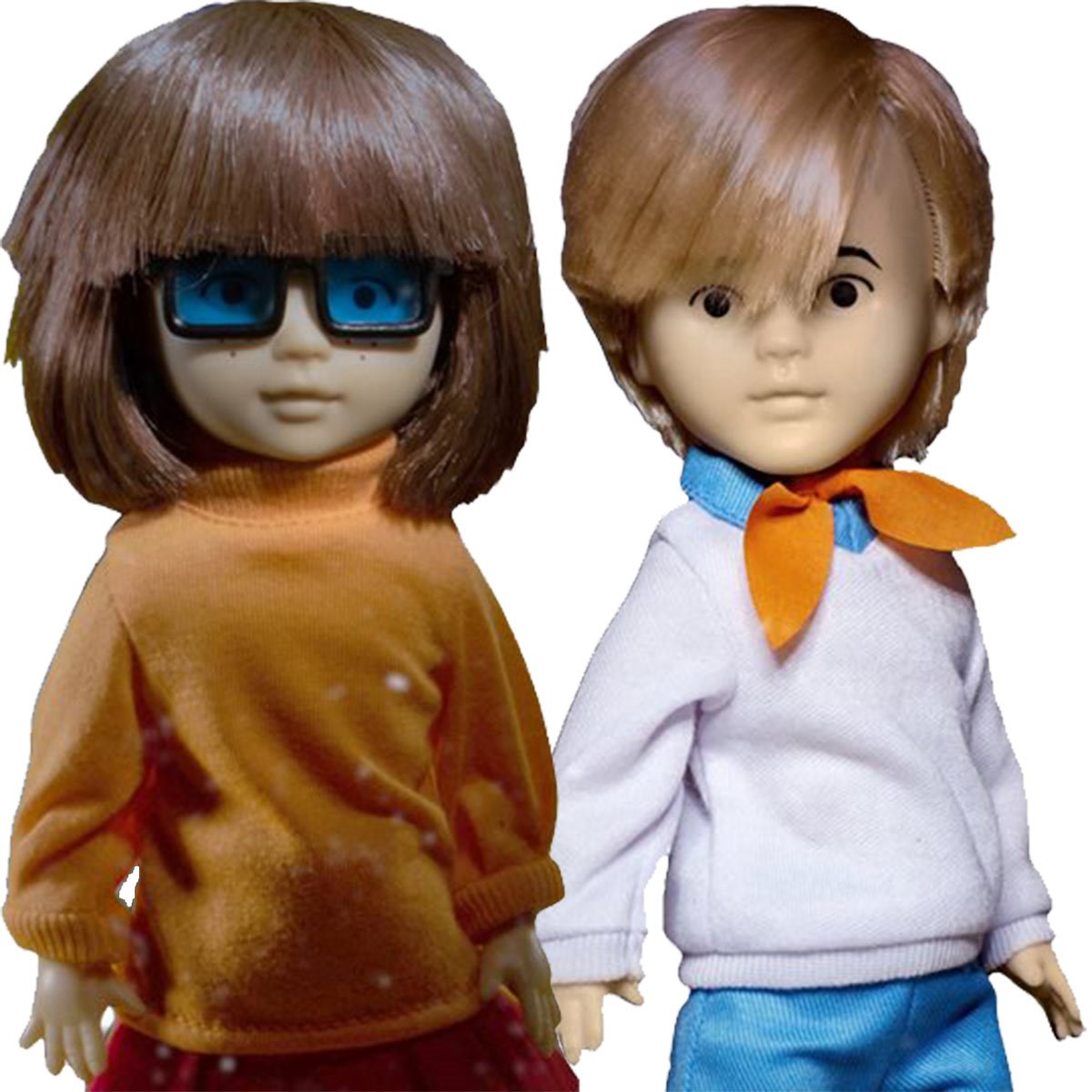 LDD Presents Scooby-Doo & Mystery Inc. Build a Figure Velma & Fred 2-Piece Set
