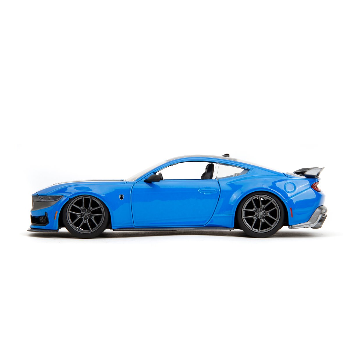 Bigtime Muscle 2024 Blue Ford Mustang Dark Horse 1:24 Scale Die-Cast Metal Vehicle