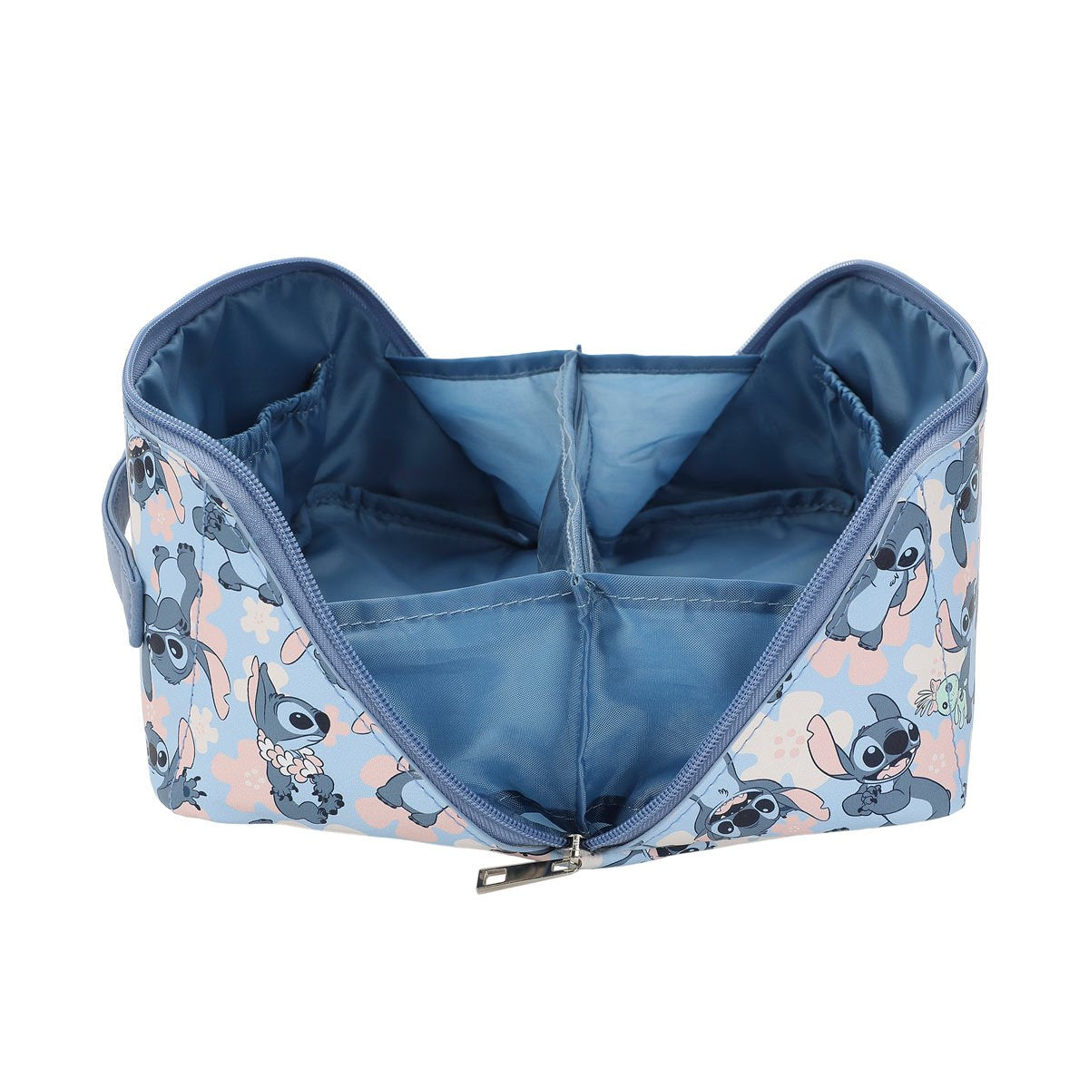 Lilo & Stitch Stitch Floral All Over Print Cosmetic Bag