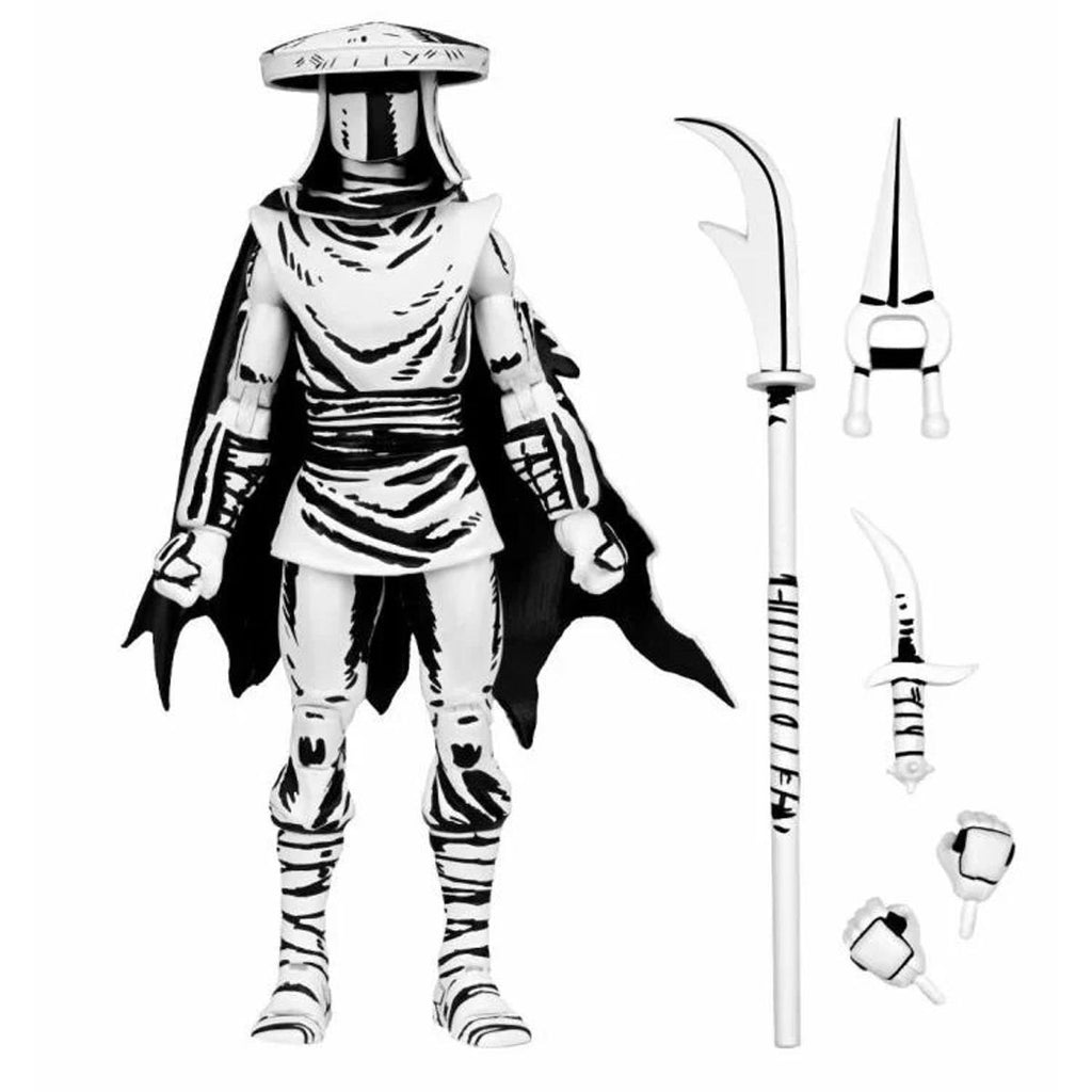 Teenage Mutant Ninja Turtles Mirage Comics Elite Foot Ninja Guard Black & White Variant 7-Inch Scale Action Figure